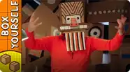Craft Ideas with Boxes - Tribal Mask