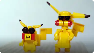 How To Build LEGO Pikachu book