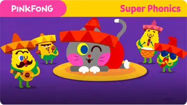 Super Phonics - Cat Cat Cat (at) book