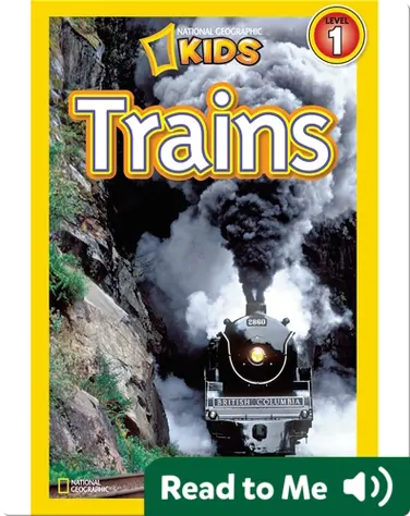 National Geographic Readers: Trains book
