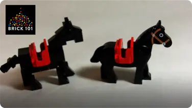 How To Build a LEGO Horse book