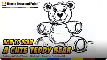 How to Draw a Cute Teddy Bear book