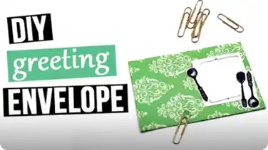 DIY Greeting Envelope book