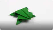 Origami Jumping Frog
