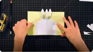 How to Make a Birthday Cake Pop-Up Card book