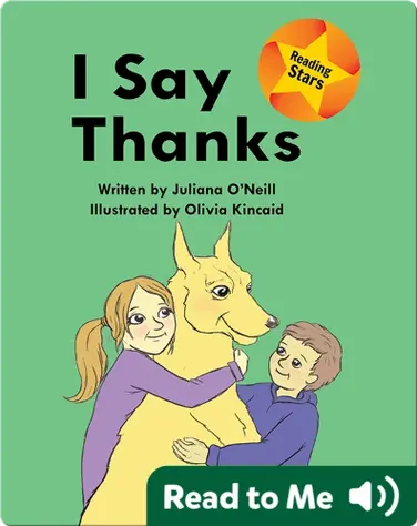 I Say Thanks book