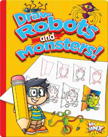 Draw Robots and Monsters! book