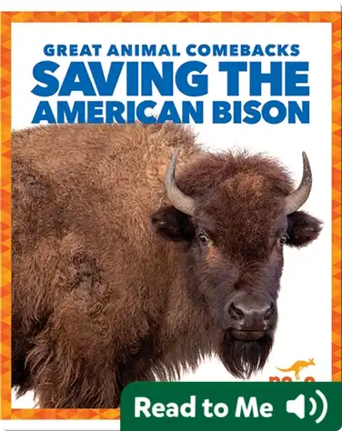 Saving the American Bison book