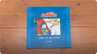 Caillou chez le dentiste book