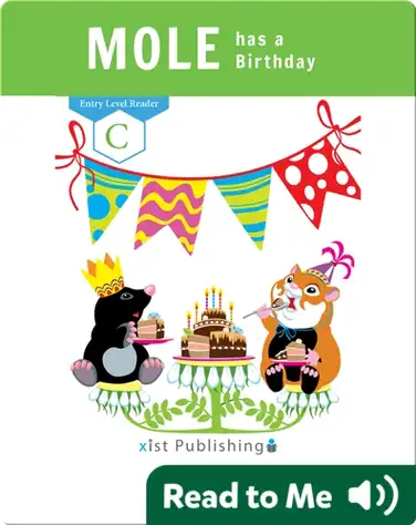 Mole has a Birthday book