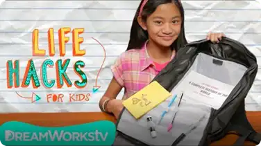 3 Hacks To Get You ORGANIZED | LIFE HACKS FOR KIDS book