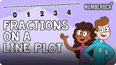 Fractions on a Line Plot book
