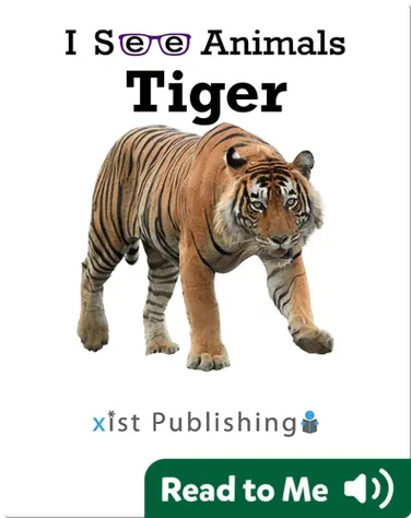 I See Animals: Tiger book