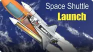 How did the Space Shuttle launch work?