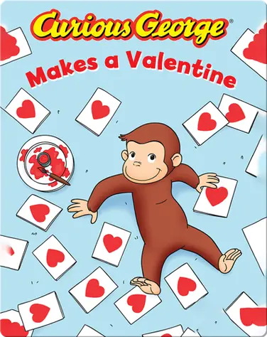 Curious George Makes a Valentine book