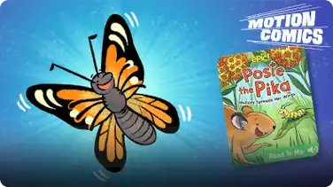 Posie the Pika: Mallory Spreads Her Wings Motion Comic book