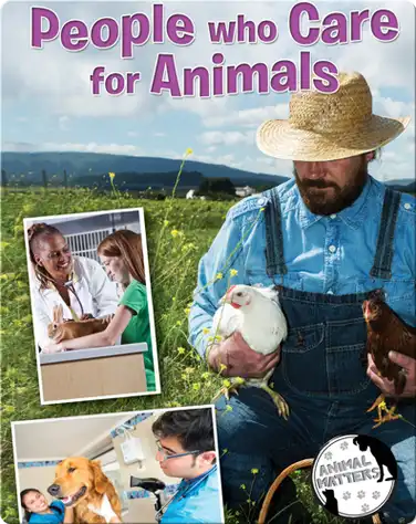 People Who Care For Animals book