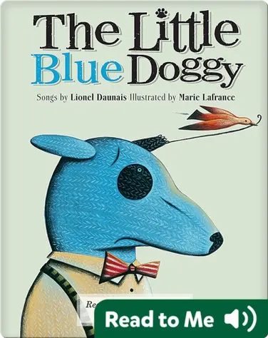 The Little Blue Doggy book