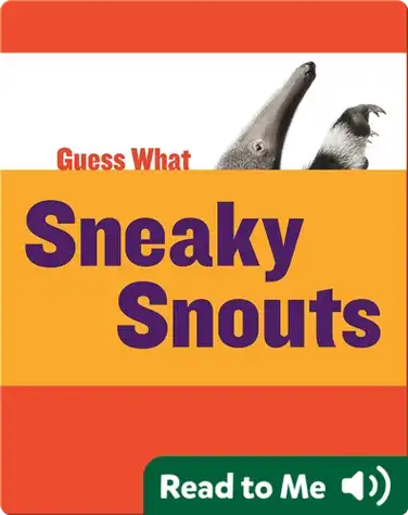 Sneaky Snouts book