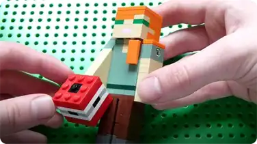 How to Build: Lego Minecraft TNT Block book