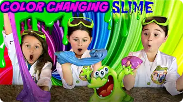 HEAT ACTIVATED SLIME!  How to Make Color Changing Slime book
