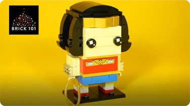 How To Build LEGO Wonder Woman book