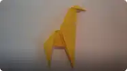 Origami Simple Giraffe