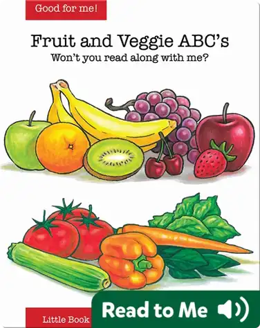 Fruit and Veggie ABCs book