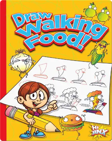 Draw Walking Food! book