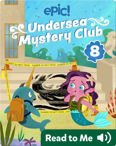 Undersea Mystery Club Book 8: The Puzzling Paintings book