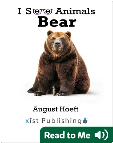 I See Animals: Bear book