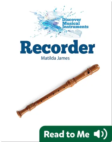 Discover Musical Instruments: Recorder book