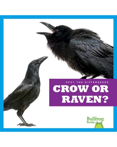 Spot the Differences: Crow or Raven? book