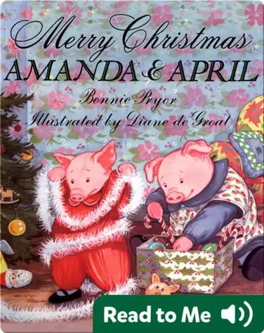 Merry Christmas Amanda and April book