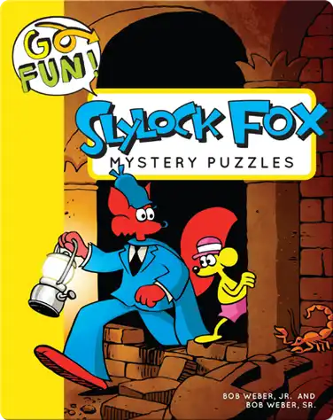 Go Fun! Slylock Fox Mystery Puzzles book