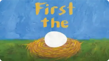 First The Egg book