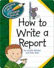 How To Write A Report