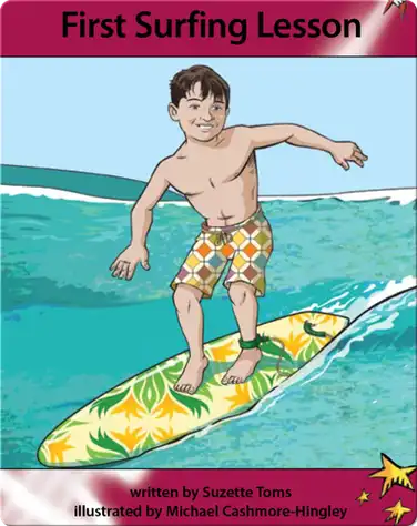 First Surfing Lesson book