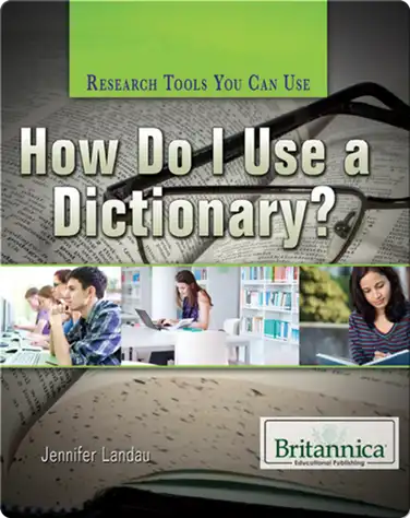 How Do I Use a Dictionary? book