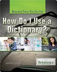 How Do I Use a Dictionary?
