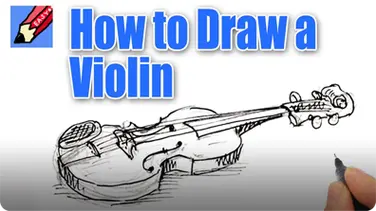 How to Draw a Violin Real Easy book