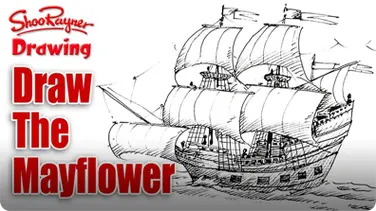 How to Draw the Mayflower book