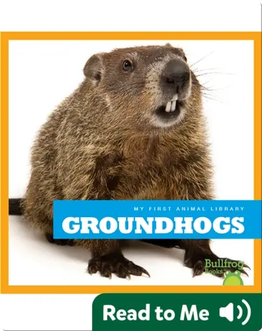 My First Animal Library: Groundhogs book