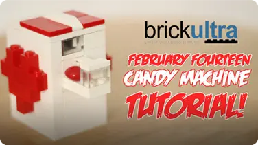 February Fourteen LEGO Candy Machine Instructions Tutorial book