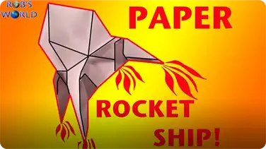 How to Make a Paper Rocket Ship book