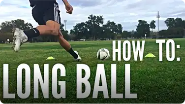How to Hit a Long Ball in Soccer/Football book