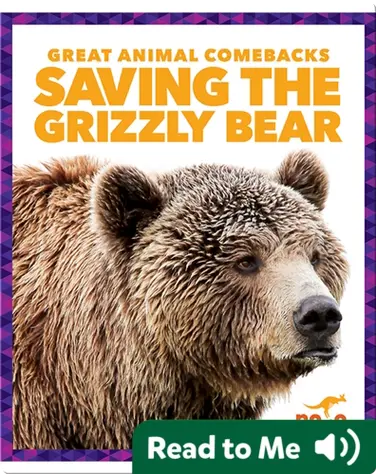 Saving the Grizzly Bear book