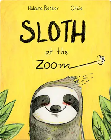 Sloth at the Zoom book