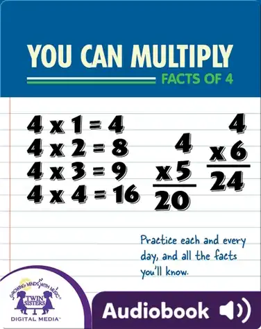 You Can Multiply Facts of 4 book