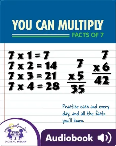 You Can Multiply Facts of 7 book